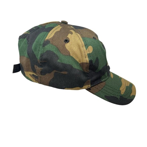 Pittsburgh Penguins Woodland Army Military Camo Camouflage Strapback Hat Cap - Picture 4 of 9